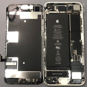 iPhone SE3 ◎フロントパネル交換 ¥5,980-  ●埼玉県狭山市広瀬東からお越しのお客様