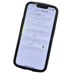 【最大容量77%】iPhone13 バッテリー交換修理