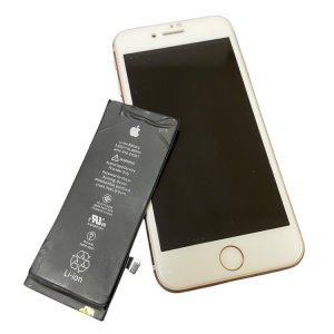 iPhone8 バッテリー交換