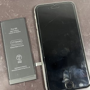 iPhone6S バッテリー交換