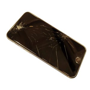 【iPhoneSE 第3世代 フロントパネル交換】バキバキになった画面を交換し、強化ガラスを貼り付けてお渡し!即時修理対応しております。| 根室市松本町