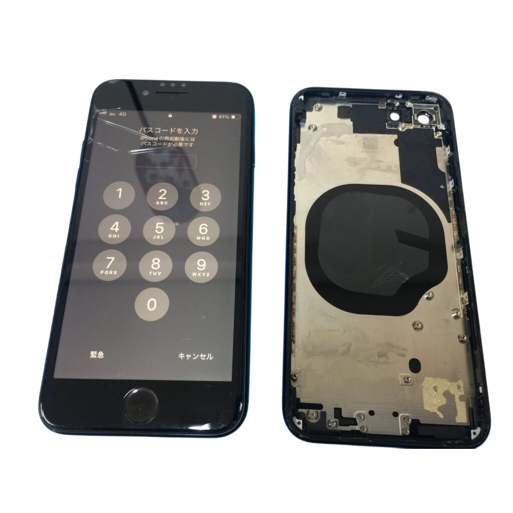 iPhoneSE2 パネル交換