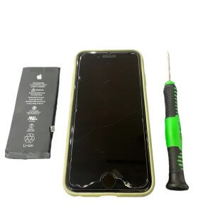 iPhone8 バッテリー交換