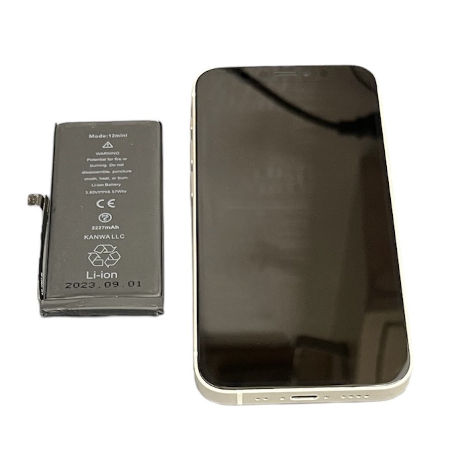 iPhone12mini バッテリー交換