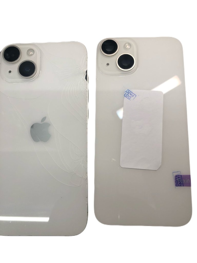 iPhone 14 ◎バックパネル交換 ¥34,900- ●埼玉県日高市高萩からお越しのお客様