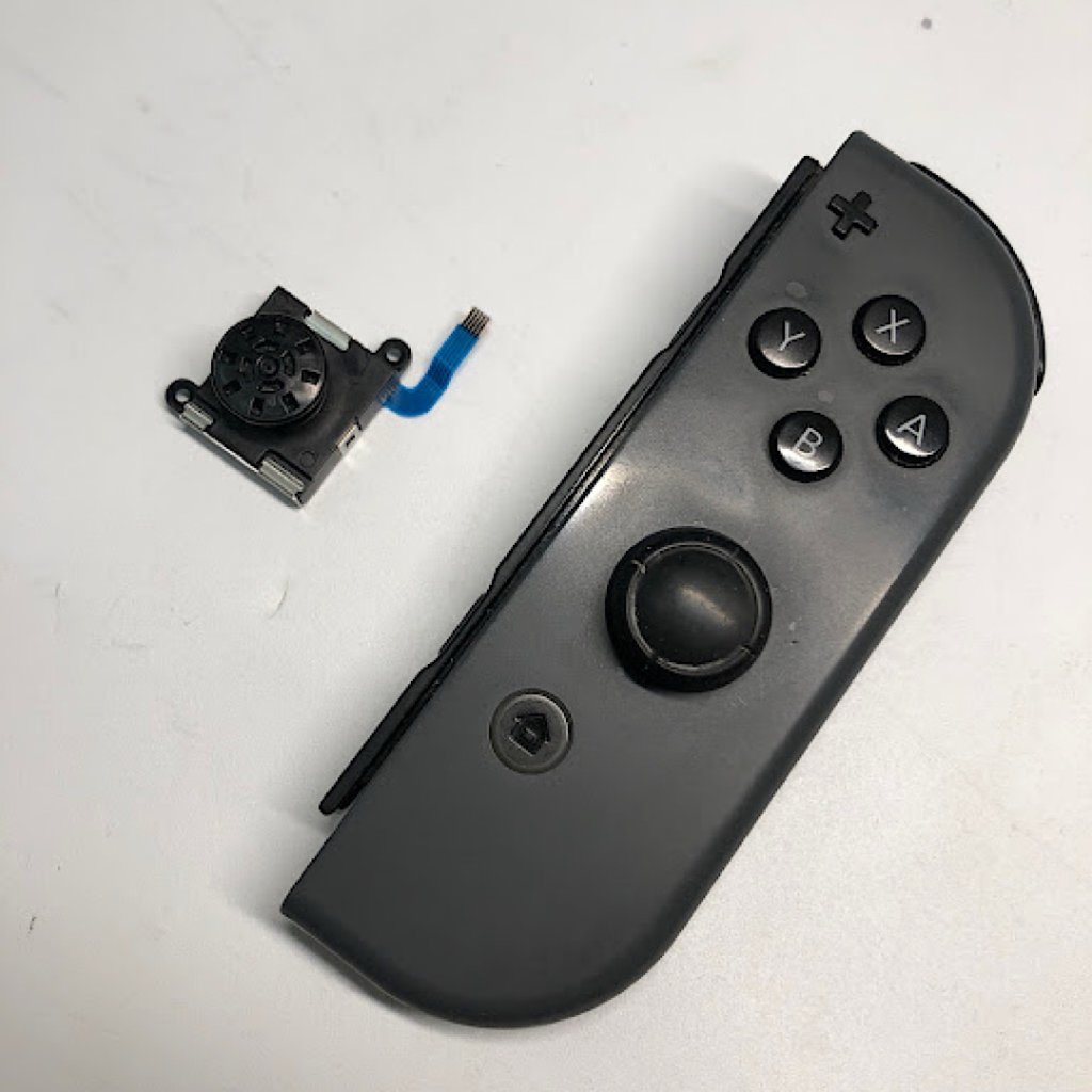 Nintendo Switch ジョイコンアナログスティック交換修理| 取手市米ノ井| ご予約にて即日対応!