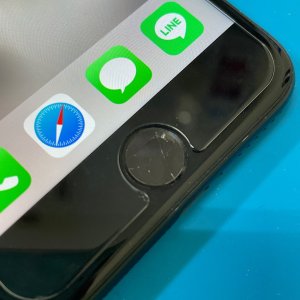 iPhoneSE2  ホームボタン破損交換修理| 我孫子市久寺家| ホームボタン交換も即日30分で修理対応しております‼︎