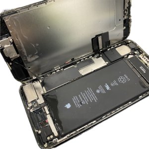 iPhone7plus 水没修理+画面交換