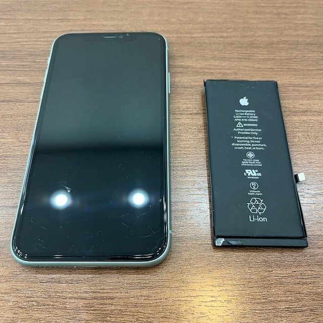 iPhone11修理 バッテリー交換|川口市西青木