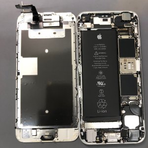 iPhone 6S ◎バッテリー交換 ¥4,980-  ●埼玉県入間市春日町からお越しのお客様