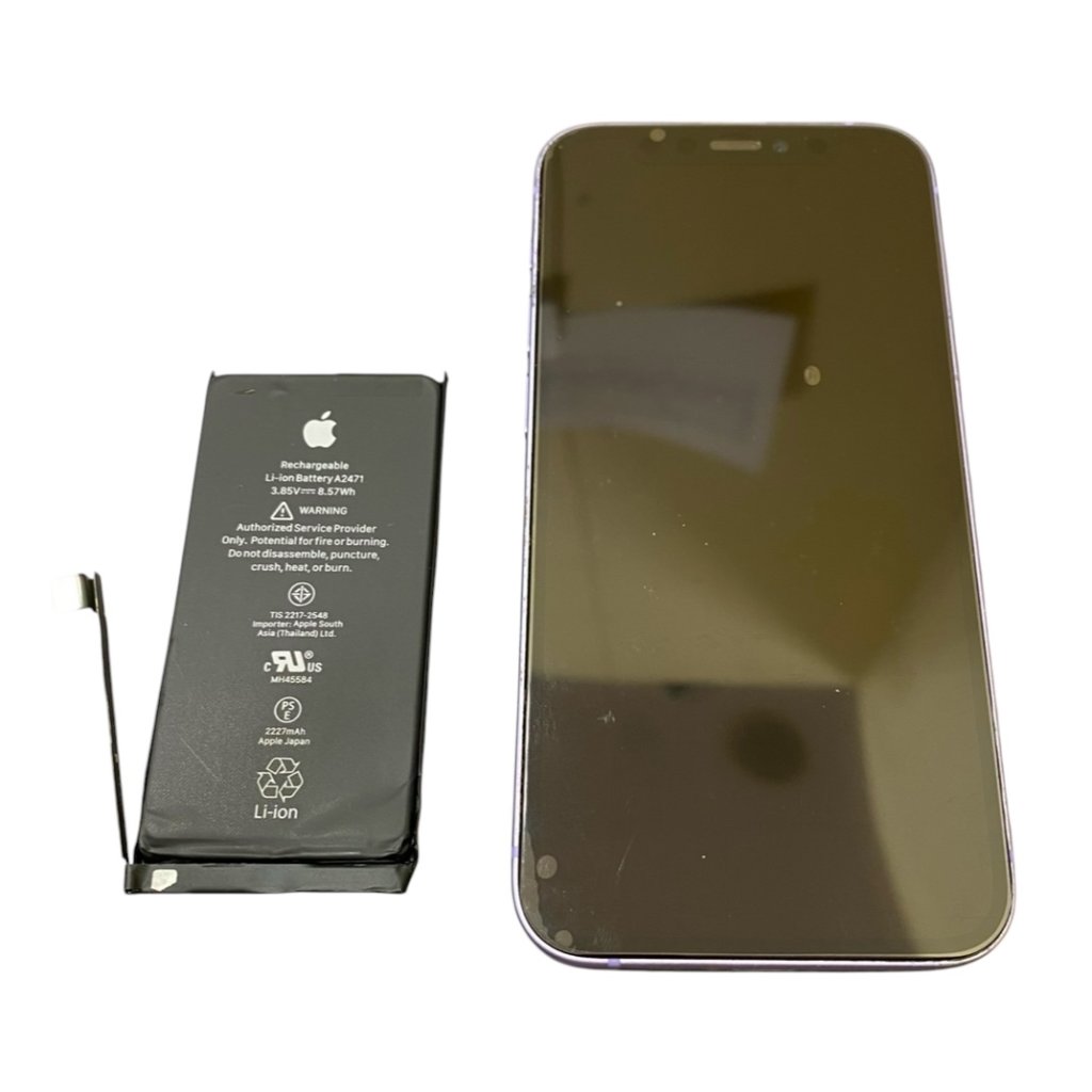 iPhone12mini バッテリー交換