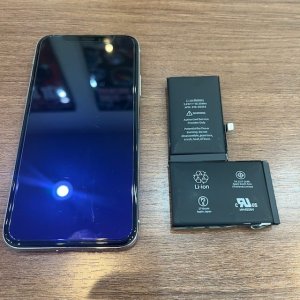 iPhoneX修理 バッテリー交換|川口市安行領根岸