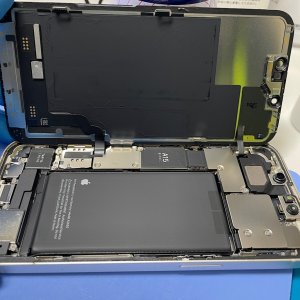 iPhone13 持ち悪化 バッテリー交換| 取手市小文間| バッテリー交換も即日お渡しで修理対応しております‼︎