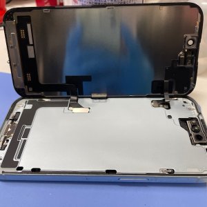 iPhone14Plus パネル交換修理| 利根町立木| パネル交換も即日お渡しで修理対応しております‼︎
