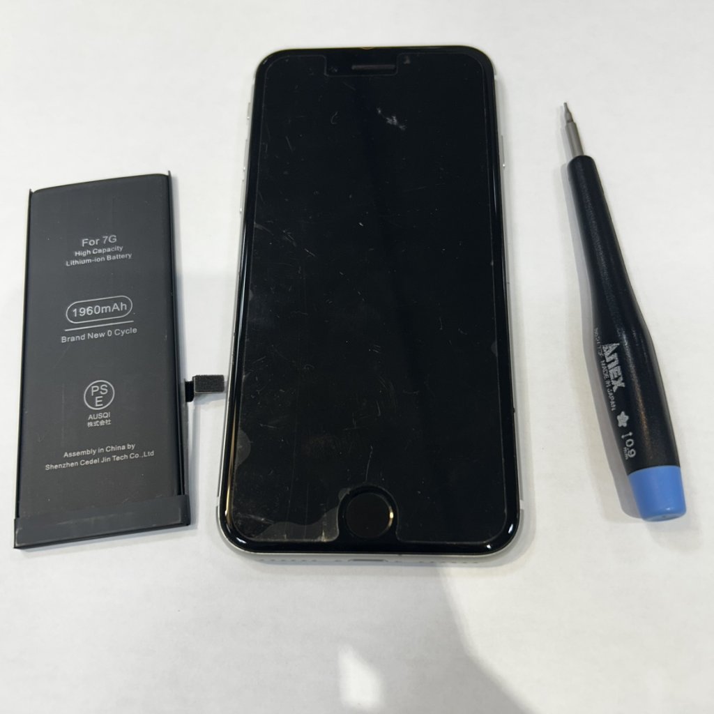 iPhoneSE バッテリー交換修理