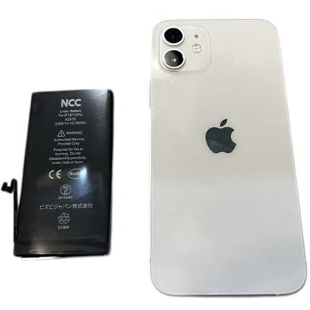 iPhone12 バッテリー交換