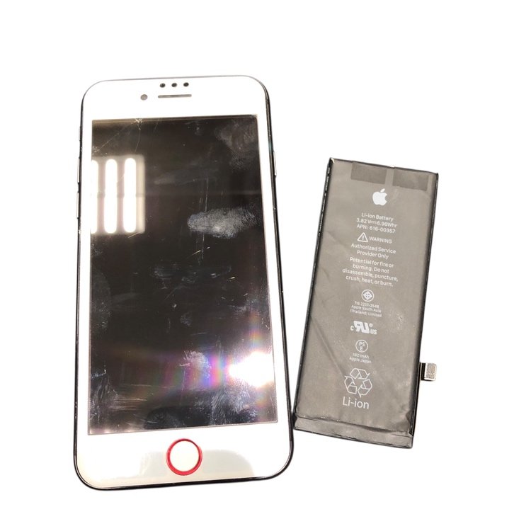 iPhone8 バッテリー交換