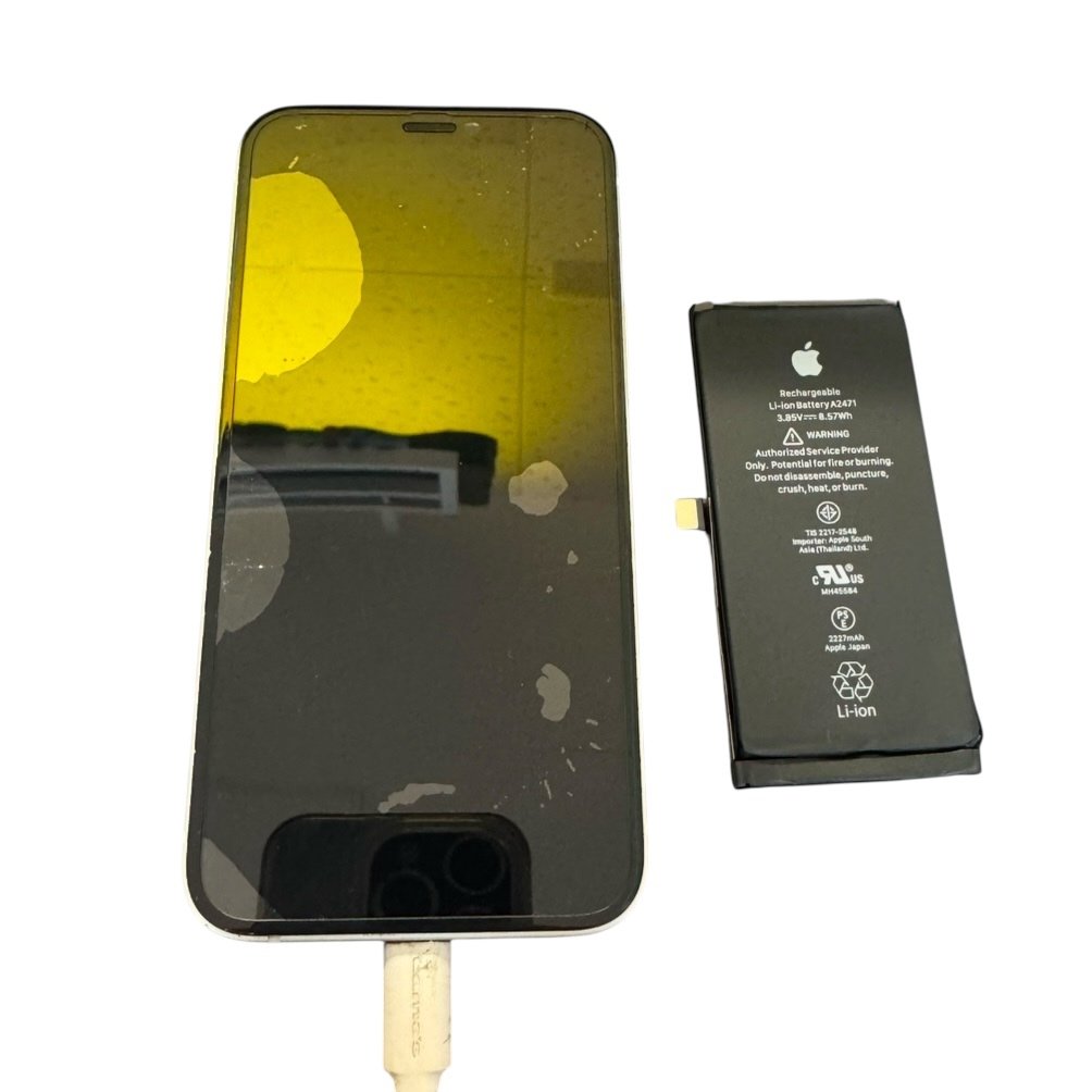 iPhone12mini バッテリー交換