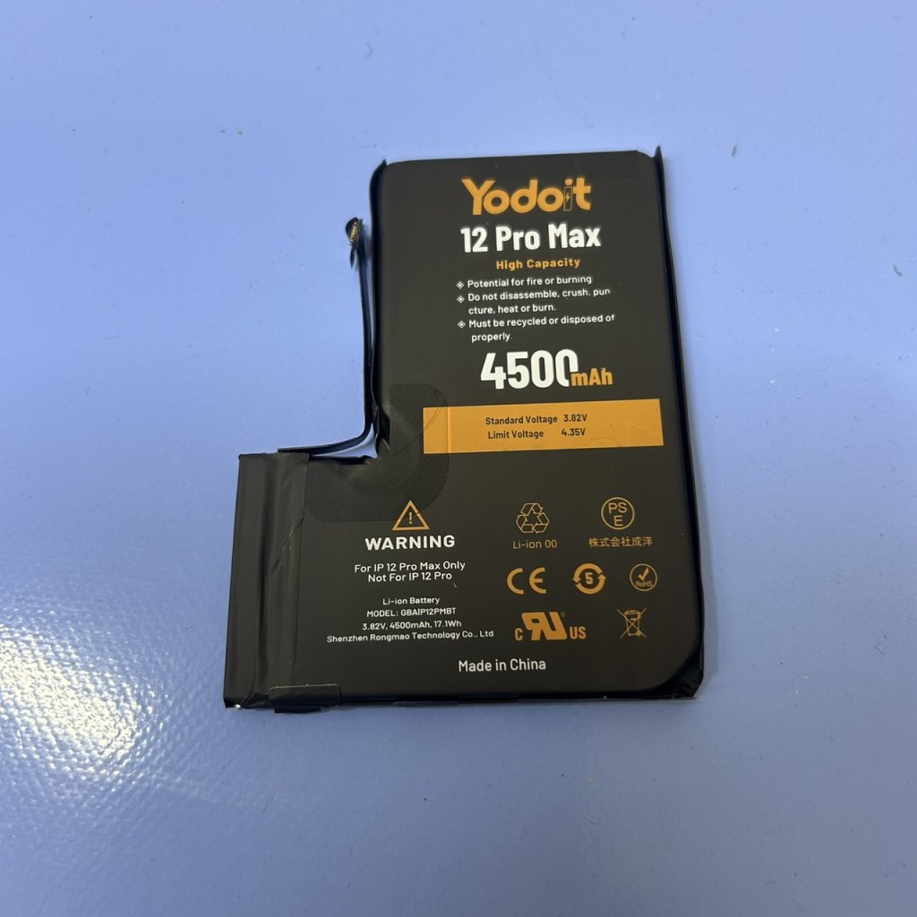 【iPhone12 Pro Max バッテリー交換】バッテリー膨張に注意!|伊勢崎市宮子町