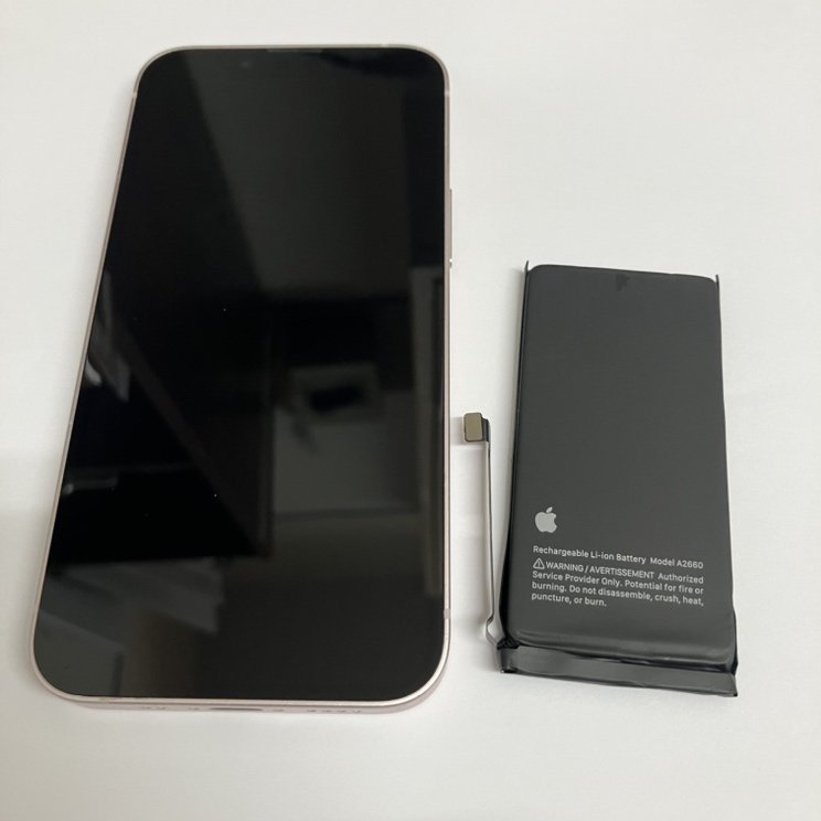 iPhone13mini バッテリー交換