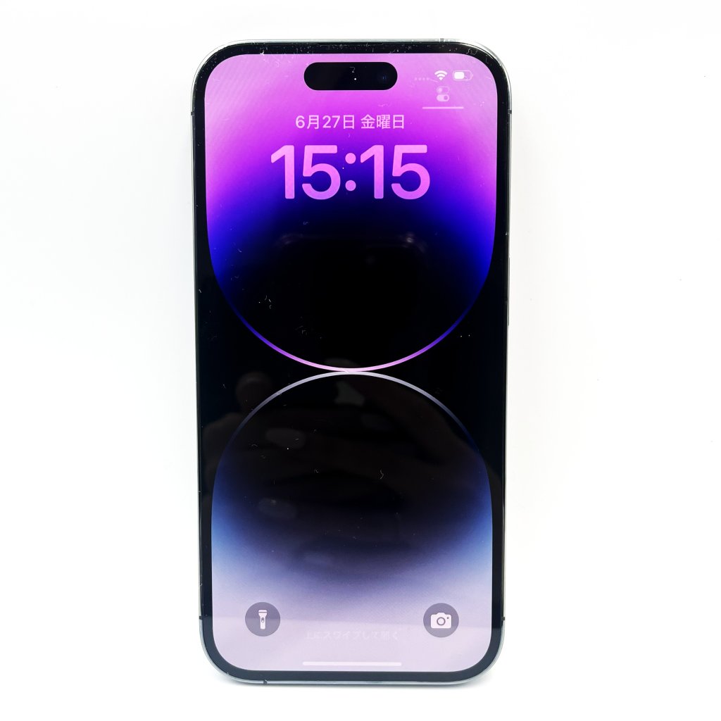 【 iPhone14Pro 液晶交換】液晶に縦線・ノイズが…交換修理で改善しませんか?|前橋市朝倉町