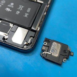 iPhone11 ProMax音声不良 ラウドスピーカー交換| 龍ケ崎市向陽台| スピーカー交換もご予約で即日お渡しで修理対応しております‼︎