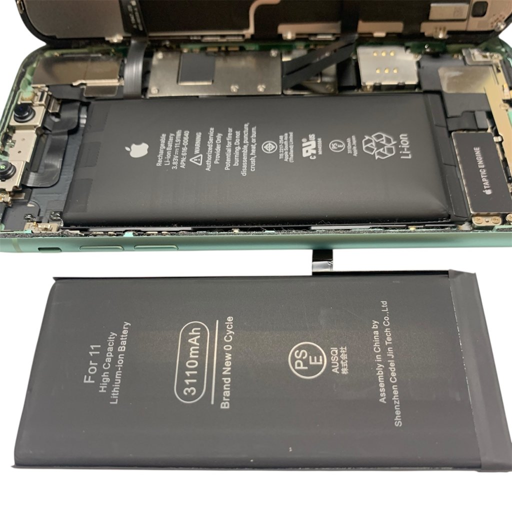 iPhone11 バッテリー交換