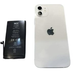 iPhone12　バッテリー交換