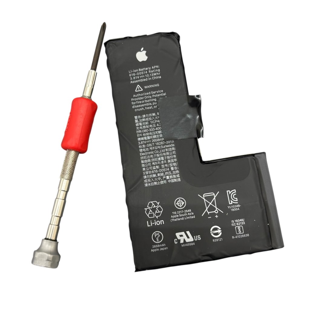 iPhoneXsバッテリー交換
