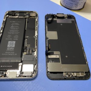 iPhoneSE2転倒破損 パネル交換| 利根町立崎| パネル交換も即日お渡しで修理対応しております‼︎