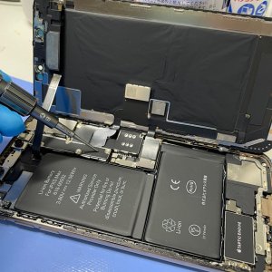 iPhoneXs Max 最大容量低下 バッテリー交換| 神栖市| バッテリーも即日お渡しで修理対応しております‼︎