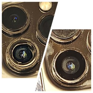 【iPhone13Pro アウトカメラレンズ交換】カメラのレンズ割れはすぐに修理できます。早めのご対応を!| 根室市明治町
