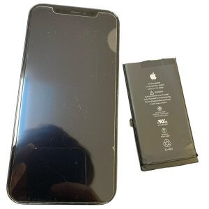 iPhone12　バッテリー　交換