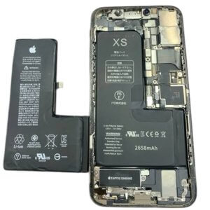 iPhoneXS　バッテリー交換修理