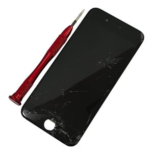 【衝撃破損 フロントパネル交換】iPhoneSE2