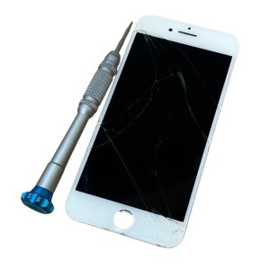 【衝撃破損 フロントパネル交換】iPhone8