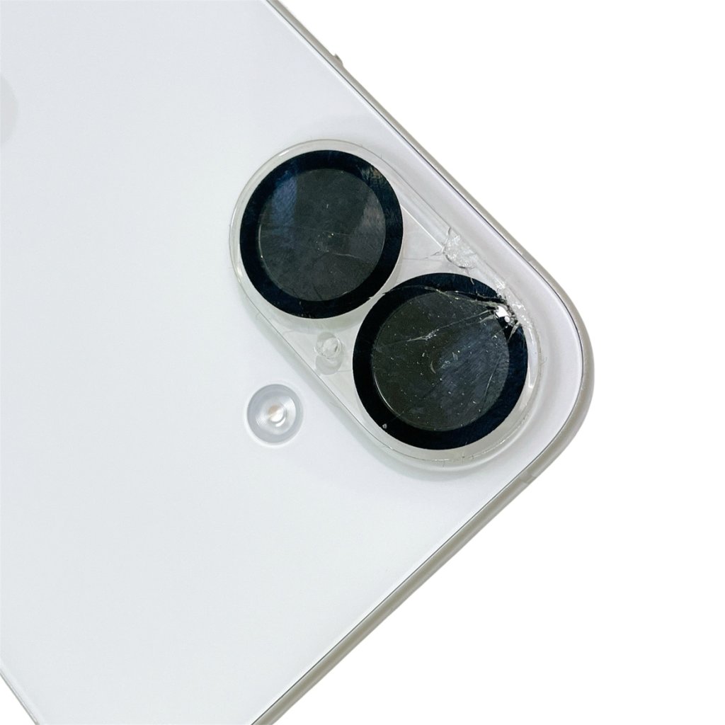 【iPhone16 アウトカメラレンズ割れ修理】