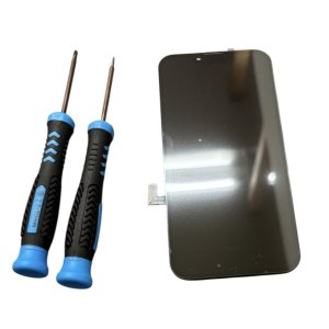 iPhone13 液晶交換（液晶ガラス破損、緑の線）