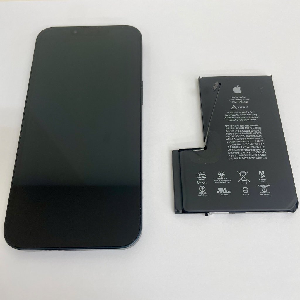 iPhone12ProMax修理 バッテリー交換|川口市西青木