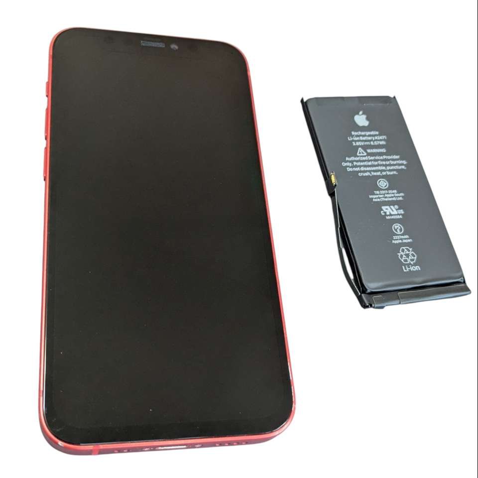 iPhone12mini バッテリー交換