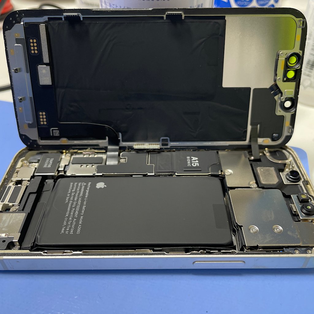 iPhone 13 mini パネル交換| 利根町下曽根| パネル交換も即日対応致します!