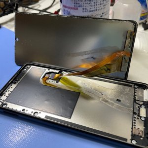 アンドロイド携帯 お風呂落下 液晶交換修理| つくばみらい市大和田| Androidもご予約で即日対応!