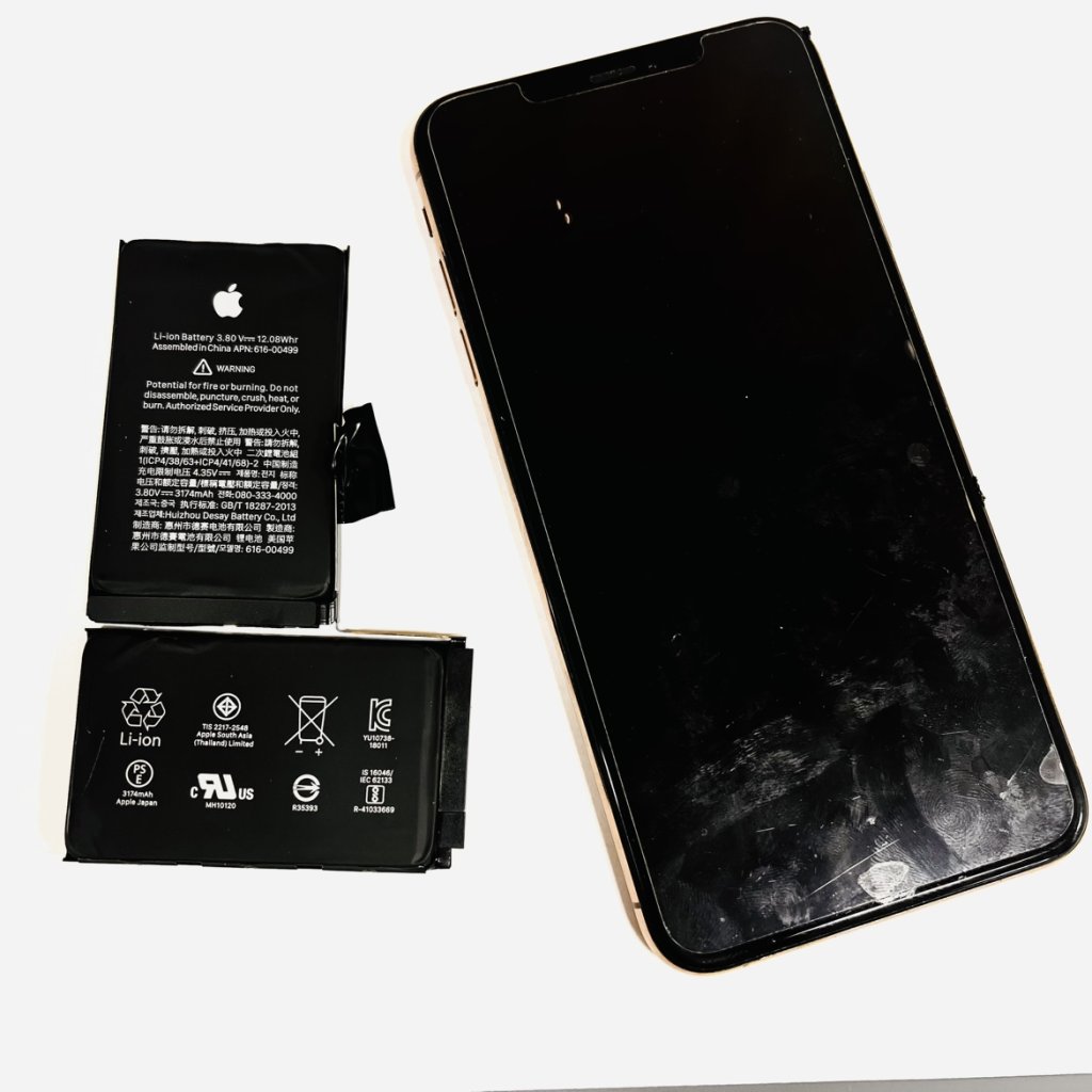 iPhoneⅩSmax バッテリー交換