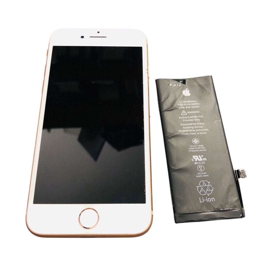 iPhone8 バッテリー交換