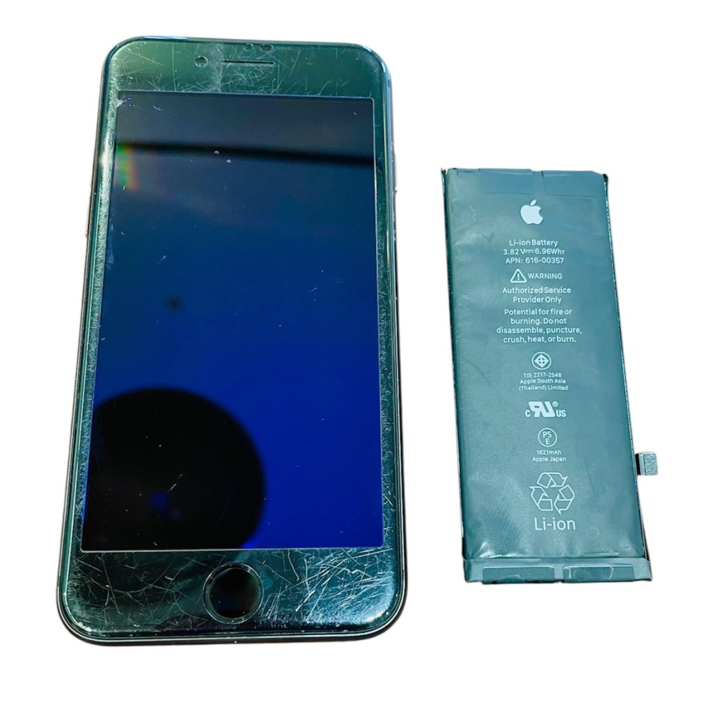 iPhone 8 バッテリー交換