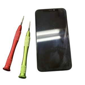 iPhoneXS 液晶交換（液晶に緑の線、タッチ不良）