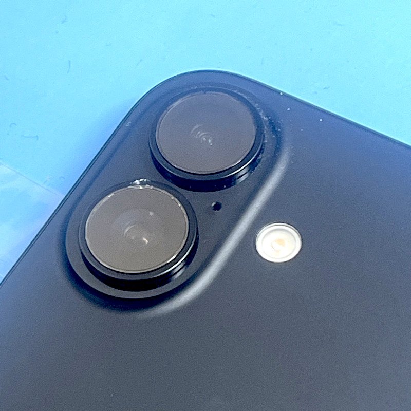 【iPhone16 アウトカメラレンズ修理】落としてしまってカメラが、、、そんなお悩み即日対応いたします!