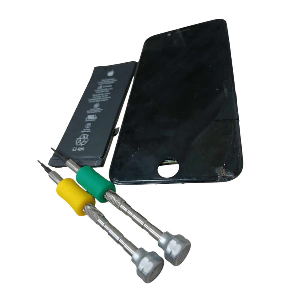 【画面割れ、最大容量78%】iPhoneSE2 液晶交換、バッテリー交換