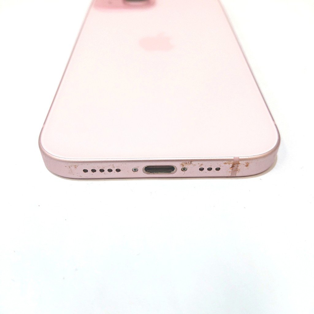 iPhone15 点検 ライトニング清掃