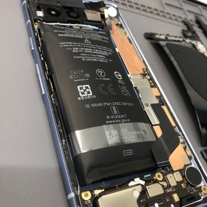 ◎Androidスマホ 【 Googleピクセル7a 】バッテリー交換修理/膨張したバッテリー